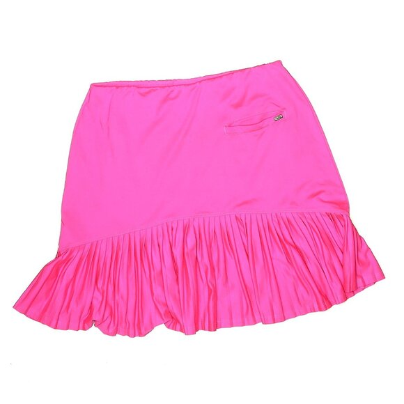 Tail skort White Label Flat Front Pleated Sz Small hot pink Berry Sorbet UPF 50 - Picture 2 of 6